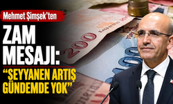 Mehmet Şimşek'ten zam mesajı: Seyyanen artış gündemde yok