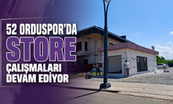 52 Orduspor’da store çalışmaları devam ediyor