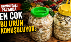 Kumru'daki pazarda en çok bu ürün konuşuluyor: Kirmit turşusuna yoğun ilgi