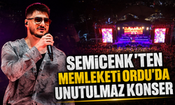 Semicenk'ten memleketi Ordu'da unutulmaz konser