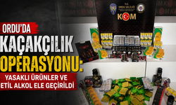 Ordu’da kaçakçılık operasyonu: Yasaklı ürünler ve etil alkol ele geçirildi