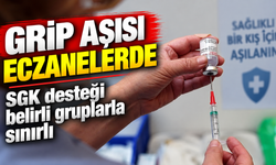 Grip aşısı eczanelerde: SGK desteği belirli gruplarla sınırlı