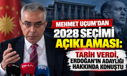 Mehmet Uçum’dan 2028 seçimi açıklaması: Tarih verdi, Erdoğan'ın adaylığı hakkında konuştu