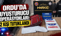 Ordu’da uyuşturucu operasyonları: 2 kişi tutuklandı