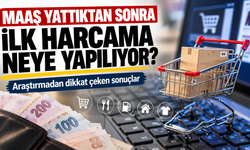 Maaş yattıktan sonra ilk harcama neye yapılıyor? Araştırmadan dikkat çeken sonuçlar