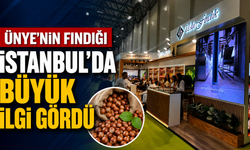 Ünye’nin fındığı İstanbul’da büyük ilgi gördü