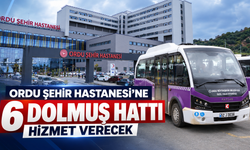 Ordu Şehir Hastanesi’ne 6 dolmuş hattı hizmet verecek