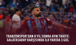 Trabzonspor’dan 8 yıl sonra aynı tarife: Galatasaray karşısında ilk yarıda 3 gol