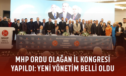MHP Ordu Olağan İl Kongresi yapıldı: Yeni yönetim belli oldu