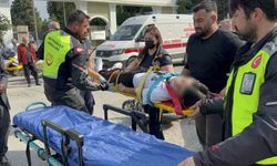 Samsun'da otomobille çarpışan motosikletin 17 yaşındaki sürücüsü yaralandı