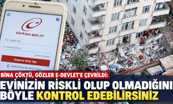 Bina çöktü, gözler e-Devlet’e çevrildi: Evinizin riskli olup olmadığını böyle kontrol edebilirsiniz