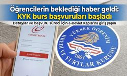 Öğrencilerin beklediği haber geldi: KYK burs başvuruları başladı