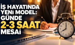 İş hayatında yeni model: Günde 2-3 saat mesai