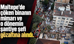 Maltepe'de çöken binanın mimarı ve o dönemin şantiye şefi gözaltına alındı