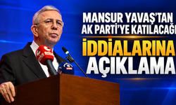 Mansur Yavaş'tan AK Parti'ye katılacağı iddialarına açıklama