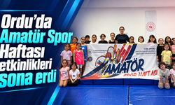 Ordu’da Amatör Spor Haftası etkinlikleri sona erdi