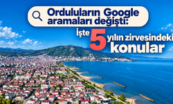 Orduluların Google aramaları değişti: İşte 5 yılın zirvesindeki konular