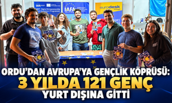 Ordu’dan Avrupa’ya gençlik köprüsü: 3 yılda 121 genç yurt dışına gitti