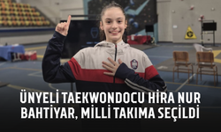 Ünyeli Taekwondocu Hira Nur Bahtiyar, Milli Takıma seçildi