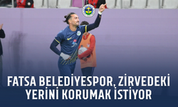Fatsa Belediyespor, zirvedeki yerini korumak istiyor