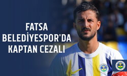 Fatsa Belediyespor'da kaptan cezalı