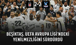 Beşiktaş, UEFA Avrupa Ligi'ndeki yenilmezliğini sürdürdü