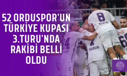 52 Orduspor'un Türkiye Kupası 3.Turu'nda rakibi belli oldu
