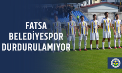 Fatsa Belediyespor, durdurulamıyor