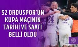 52 Orduspor'un kupa maçının tarihi ve saati belli oldu