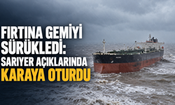 Fırtına gemiyi sürükledi: Sarıyer açıklarında karaya oturdu