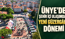 Ünye’de şehir içi ulaşımda yeni güzergah dönemi