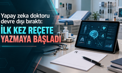 Yapay zeka doktoru devre dışı bıraktı: İlk kez reçete yazmaya başladı