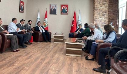 Peru Cumhuriyeti Ankara Büyükelçisinden SANKON'a ziyaret