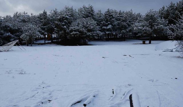 Ankara'da kar yağışı