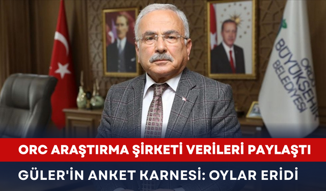 Mehmet Hilmi Güler'in anket karnesi: Oylar eridi
