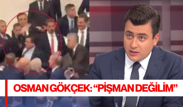Gökçek meclis arbedesi sonrası konuştu: “Pişman değilim”