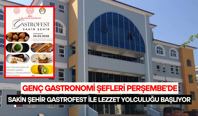 Genç şefler Perşembe’de hünerlerini sergileyecek