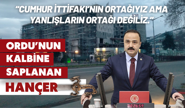 Milletvekili Şanlıtürk eski otogarı işaret etti: "Yanlışın ortağı değiliz"