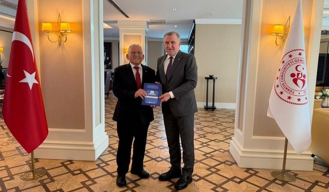 Başkan Büyükkılıç'tan Ankara çıkarması: Spor hedefleri ve yerel yönetim vizyonu masada