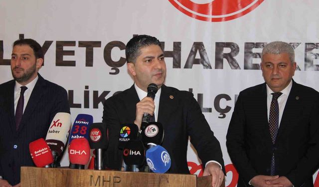 MHP Genel Başkan Yardımcısı Özdemir: 'Zalimin zulmü varsa, mazlumun Allah'ı, Allah'ın da Türk isimli bir ordusu var'