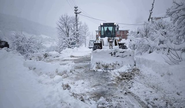 Ordu'da eğitime kar engeli