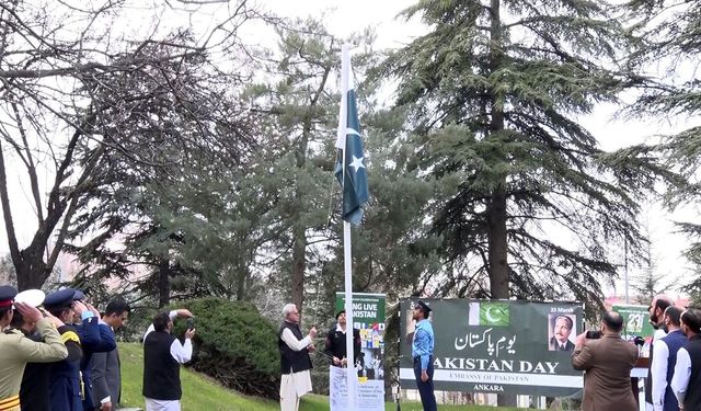 Pakistan Milli Günü Ankara'da düzenlenen programla kutlandı