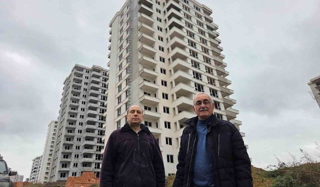 Samsun'da 10 yıldır tamamlanamayan site, 100'lerce kişiyi mağdur etti