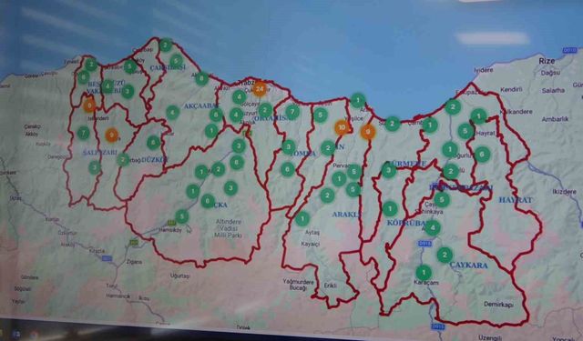 Trabzon'da şehit kabirlerine tek tıkla ulaşım dönemi başladı