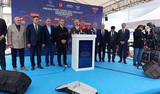 Ankara-İzmir YHT projesi ile yılda yaklaşık 13,3 milyon yolcu ve 90 milyon ton yük taşınması bekleniyor