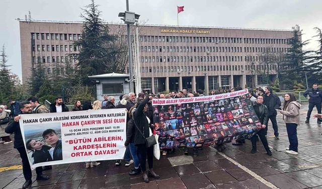 Ankara'da Hakan Çakır cinayeti davasında sanıklara ceza yağdı