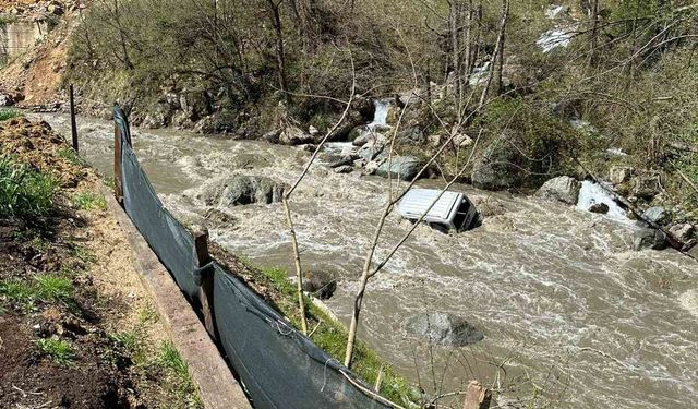 Giresun'da otomobil dereye uçtu: 1 kişi hayatını kaybetti