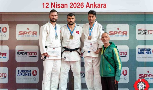 Kayserili judoculardan Ankara'da 4 madalya