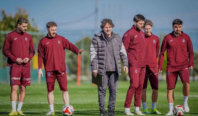 Trabzonspor, Başakşehir maçı hazırlıklarını sürdürdü