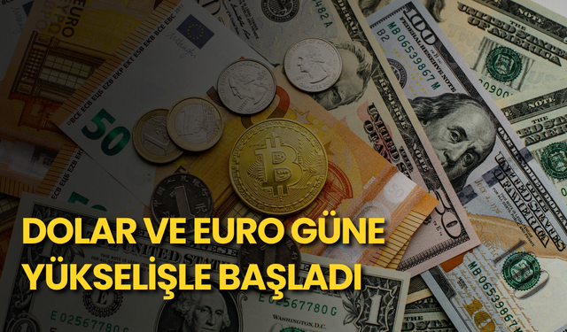 Dolar ve euro güne yükselişle başladı